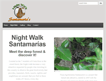 Tablet Screenshot of nightwalksantamarias.com